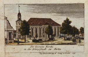 كنيسة سانت جورج في Konigsstadt ، برلين ، 1797